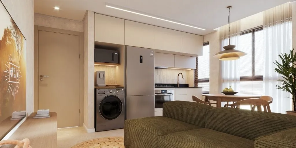 Imagem Flat com 1 dormitório à venda, 29 m² por R$ 305.000 - Intermares - Cabedelo/PB