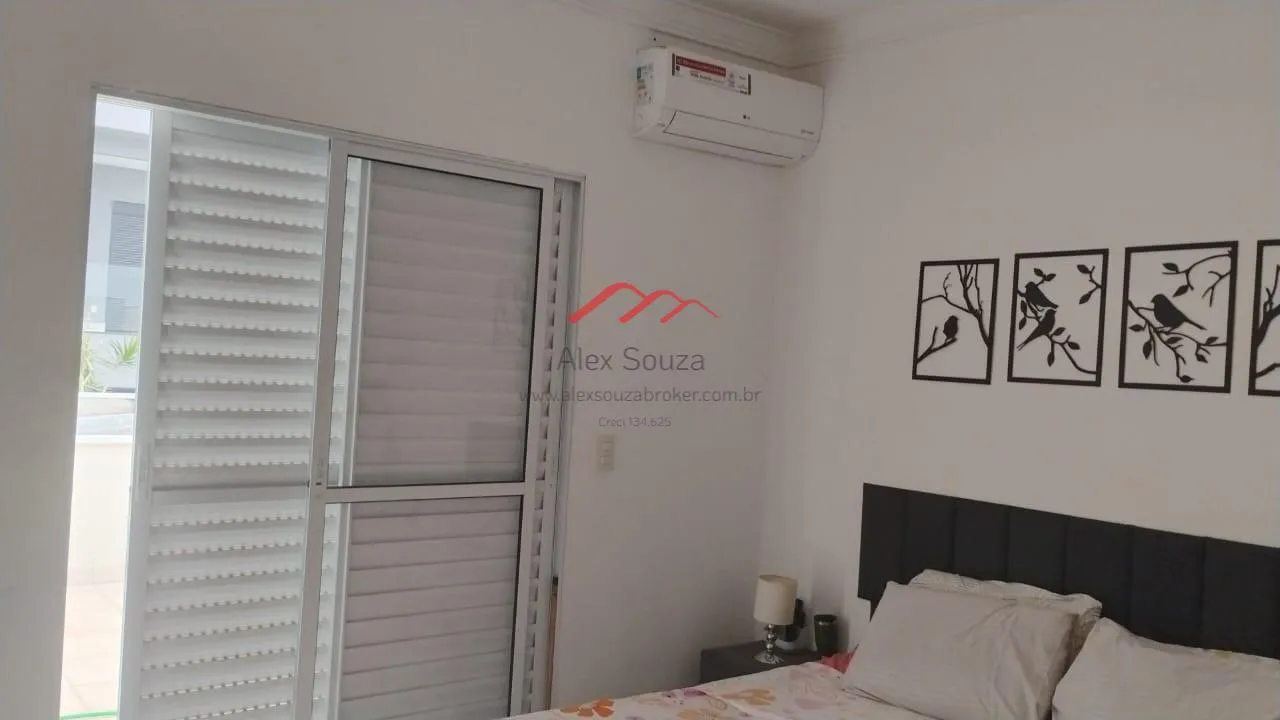 Imagem Sobrado em Condomínio para Venda em Hortolândia, Residencial Jardim de Mônaco, 3 dormitórios, 3 suítes, 5 banheiros, 4 vagas