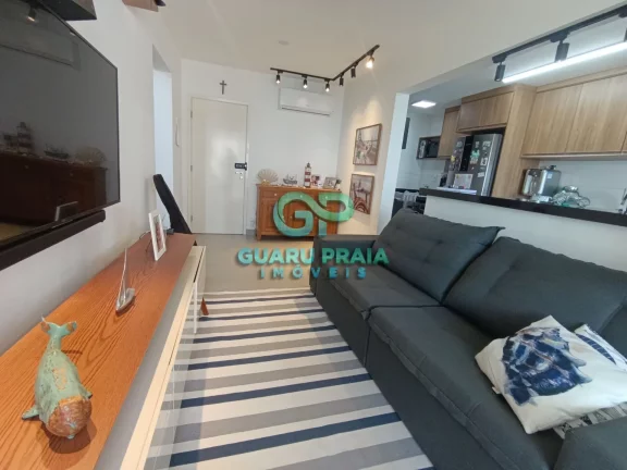 Imagem Apartamento 2 dormitorios sacada gourmet vista mar