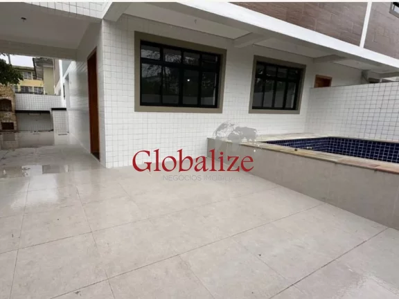 Imagem Sobrado à venda com 140m², 3 suites, piscina, churrasqueira por R$1.480.000,00 na Vila Belmiro em Santos