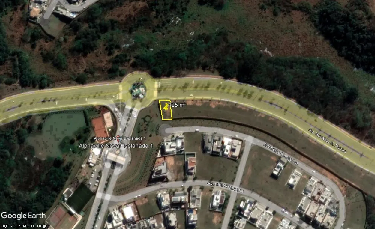 Imagem Lote Comercial no Alphaville Nova Esplanada 1 Para Locação