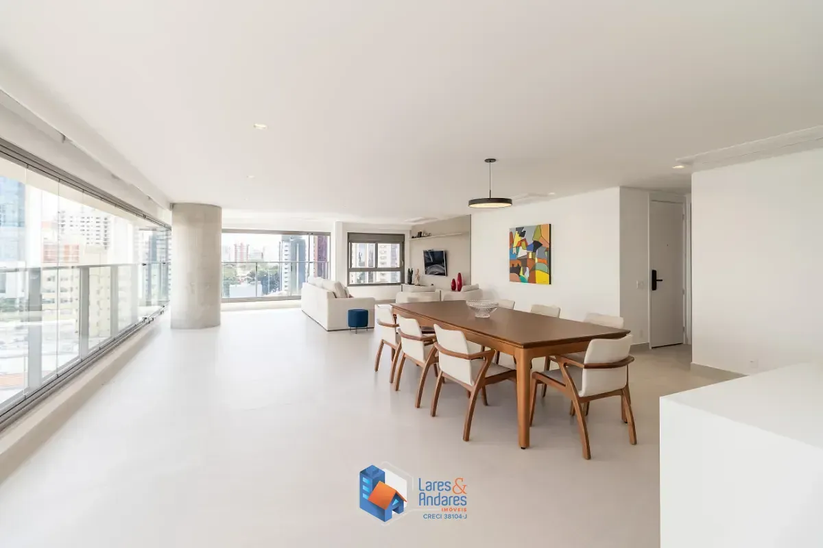Imagem Apartamento para venda em Campo Belo com 3 quartos, sendo 3 suítes, 211m²