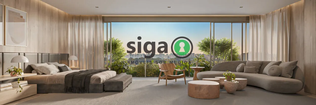 Imagem Apartamento de Alto Padrão à Venda Frente ao Parque Ibirapuera ? 373m², 4 Suítes, 5 Vagas