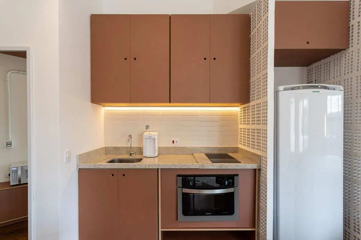 Imagem Apartamento com 1 Quarto para alugar, 36m² - Santa Cecília
