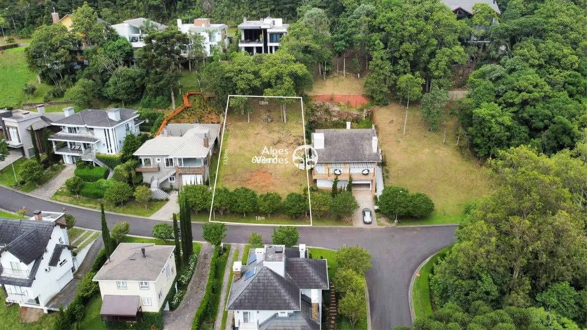 Foto do imóvel Vende-se terreno prox ao centro de Gramado-603m2- Valor R$ 1.309.098,12