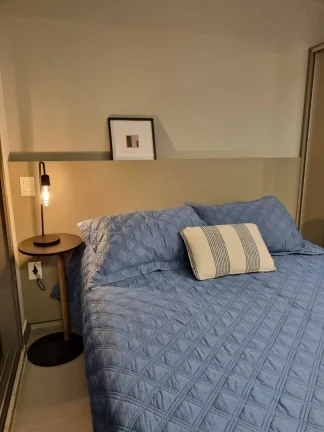 Imagem Imperdível - Apartamento para Venda ou Locação no Brooklin, São Paulo-SP: 1 quarto, 1 banheiro, 24m².