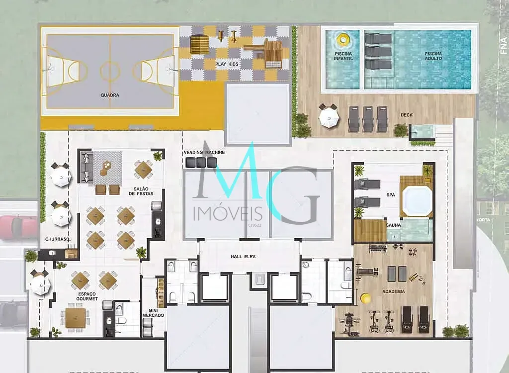 Imagem Cobertura Duplex à venda 3 Quartos 1 Suite 2 Vagas 150.52M² Freguesia (Jacarepaguá) Rio de Janeiro - RJ | Mode Freguesia