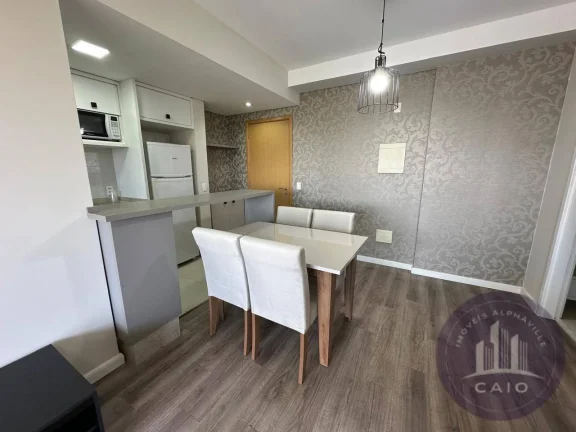 Imagem Apartamento mobiliado para aluguel, 50 m² por R$ 4.850,00 - Alphaville/SP