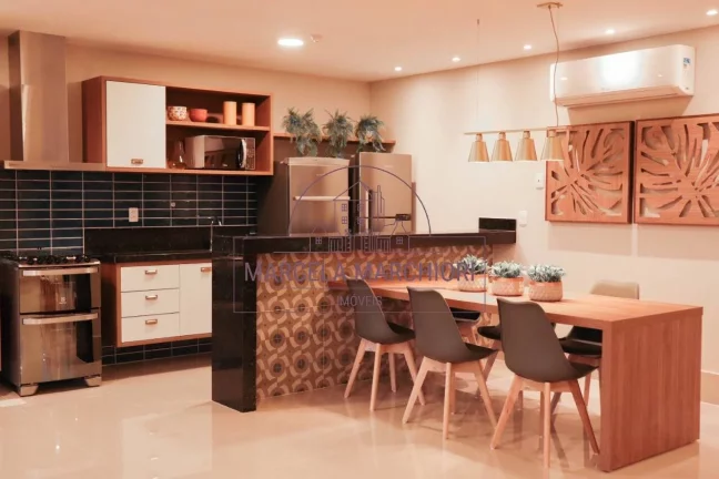 Imagem Excelente aptº 80 m2, 3 quartos, 1 suíte Andar alto na Praia de Itaparica