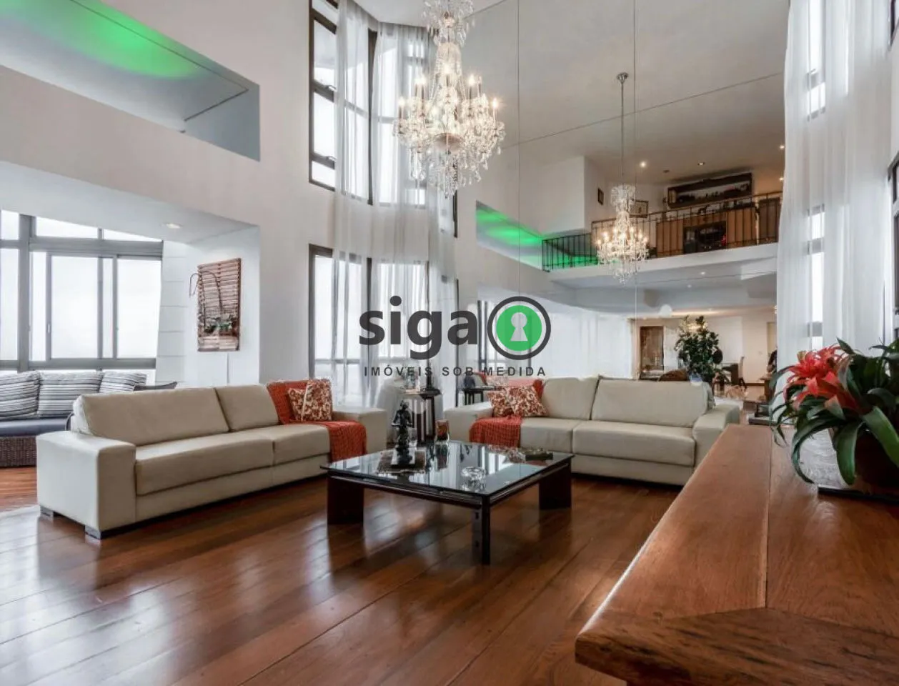 Imagem Apartamento Duplex a venda, de 339m, 3 quartos e 5 vagas.