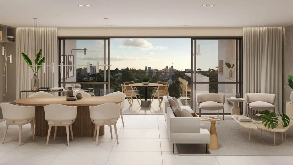 Imagem Cobertura de luxo com 4 quartos e 281,64m² no Alto da Glória, Curitiba-PR - Imperdível!