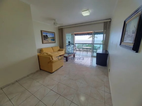 Imagem Excelente apartamento 3 dormitórios com linda vista frente mar da Martim de Sá - Caraguatatuba/SP