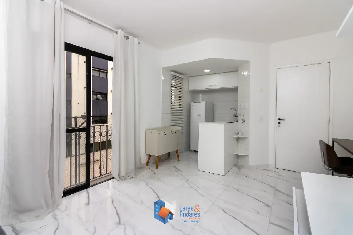 Foto do imóvel Apartamento para venda em Itaim Bibi com 1 quarto, sendo 1 suíte, 35m² em Rua Luís Dias