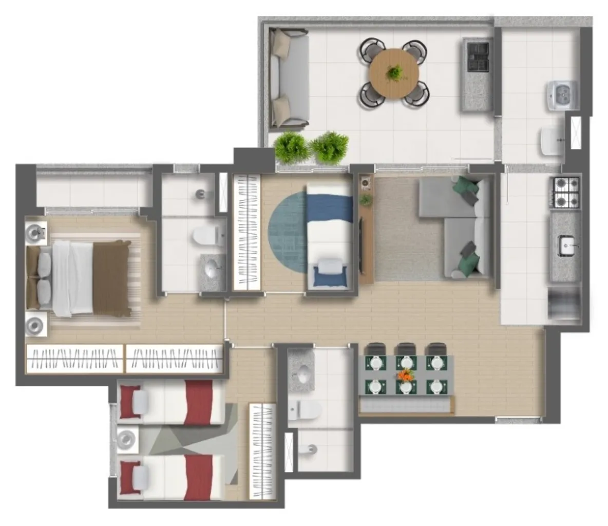 Imagem APARTAMENTO RESIDENCIAL em São Paulo - SP, Vila Mascote