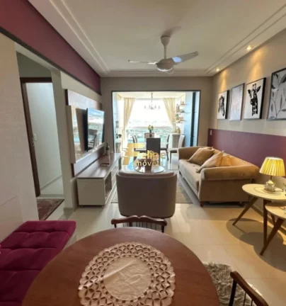 Foto do imóvel BELÍSSIMO APARTAMENTO DE 03 QUARTOS, SENDO 01 SUÍTE, À VENDA MOBILIADO E DECORADO NA PRAIA DO MORRO, EM GUARAPARI/ES!