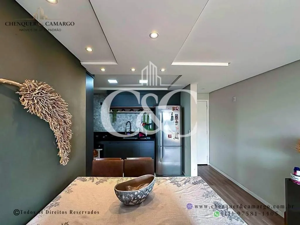 Imagem Apartamento à venda no Jardim Conquista Jundiaí, 64m², reformado, 2 dormitórios planejados