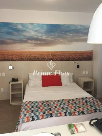 Imagem Flat disponível para venda no Comfort Suites Alphaville, com 28m², 1 dormitório e 1 vaga