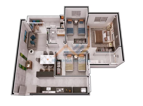 Imagem Apartamento em construção no Imbaúbas - Ipatinga
