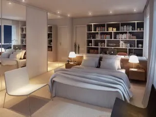 Imagem Luxurious 4 Bedroom Apartment for Sale in Edifício Artisan Campo Belo, São Paulo Brazil - 4 Suites, 5 Bathrooms, 4 Parking Spaces, 275m²!