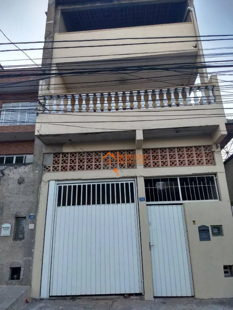 Imagem Sobrado com 3 dormitórios à venda, 245 m² por R$ 424.000,00 - Jardim Santa Lídia - Guarulhos/SP