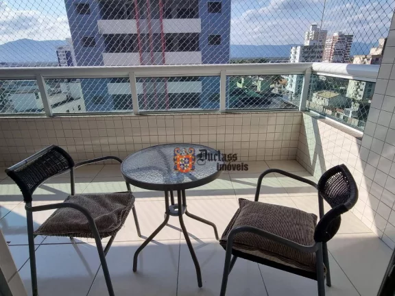 Imagem Apartamento com 2 suítes à venda, 82 m² por R$ 598.000 - Vila Guilhermina - Praia Grande/SP
