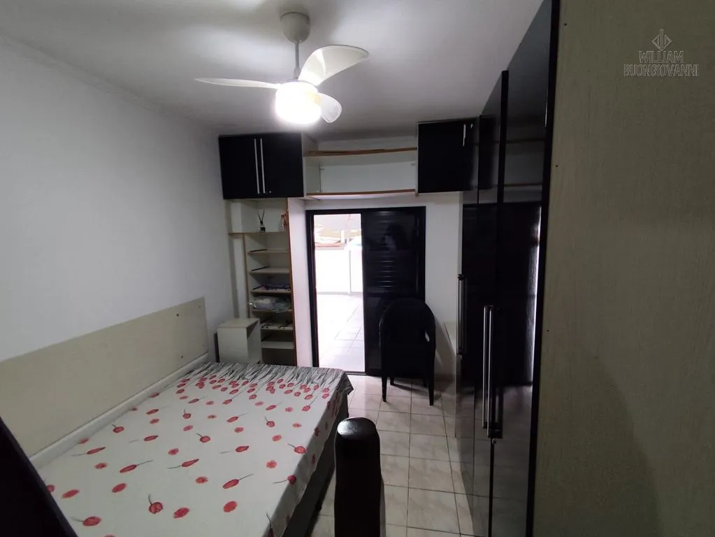 Imagem Apartamento Ocian-Praia Grande 1dorm, mobiliado c/ Sacada - 86m² - 300m da Praia