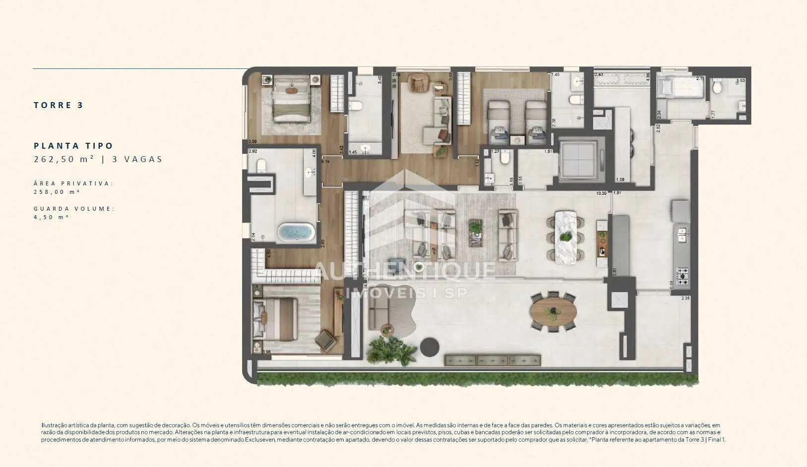 Imagem SAO PAULO BAY - Apartamento à venda no bairro Cidade Jardim - São Paulo/SP, Zona Sul