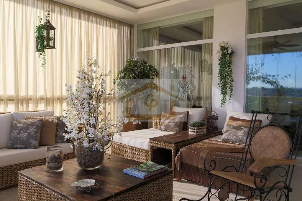 Imagem Golf Village | Moderna, 3 suítes, vista espetacular, gourmet, piscina e lareira