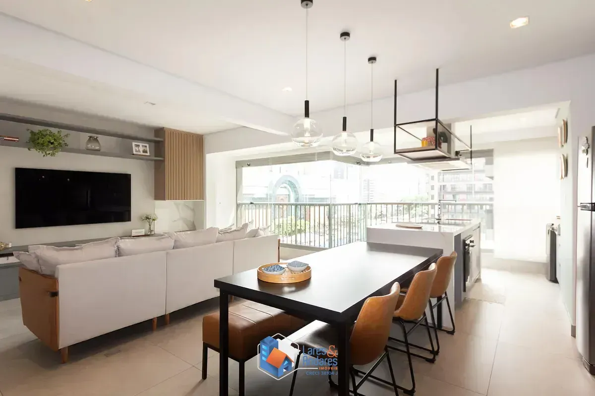 Foto do imóvel Apartamento para venda em Indianópolis com 1 quarto, sendo 1 suíte, 77m² em Avenida dos Imarés