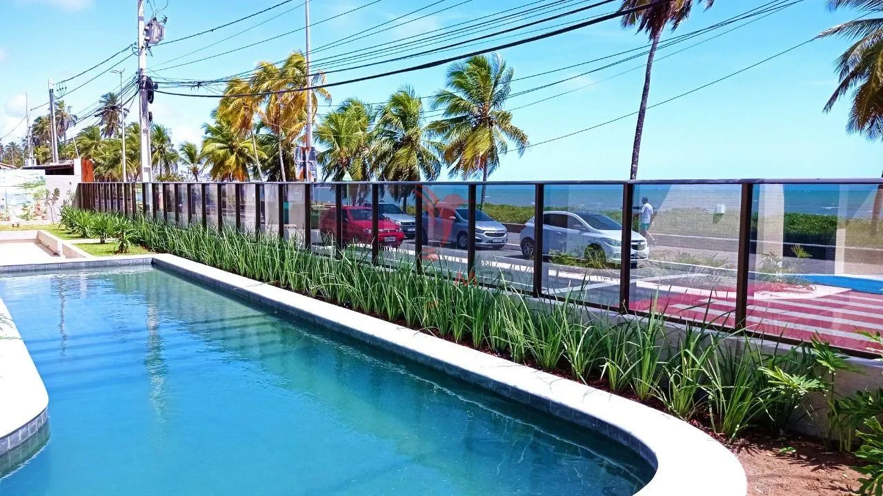 Imagem Vende-se apartamento na beira mar do Cabo Branco, varanda vista mar, 2 vagas de garagem
