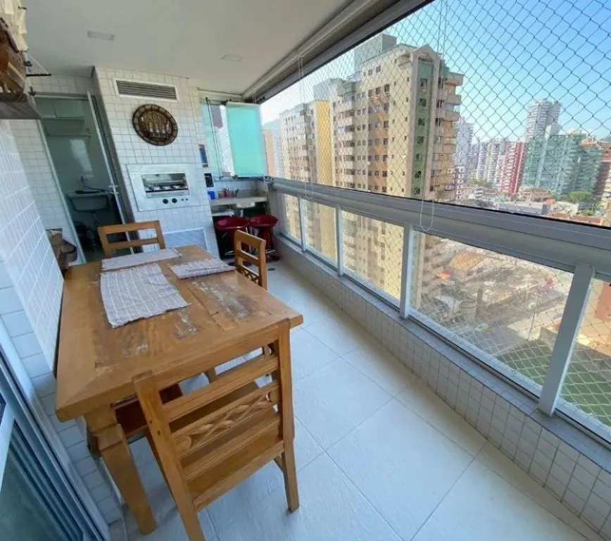 Imagem APARTAMENTO COM 92,91 m² - CANTO DO FORTE - PRAIA GRANDE SP