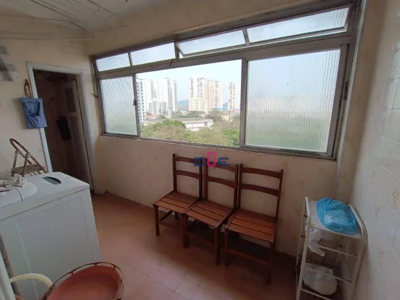 Imagem Apartamento com 2 dormitórios à venda, 90 m² por R$ 550.000,00 - Aparecida - Santos/SP