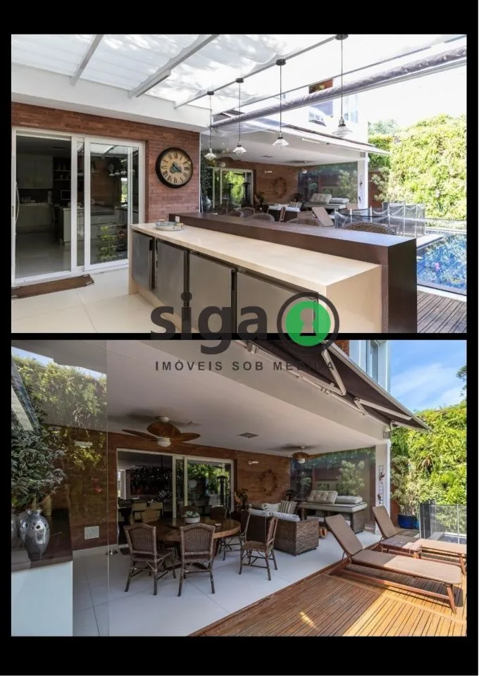 Foto do imóvel Casa em Condomínio de alto padrão no Brooklin Paulista com 4 suites Semi mobiliado