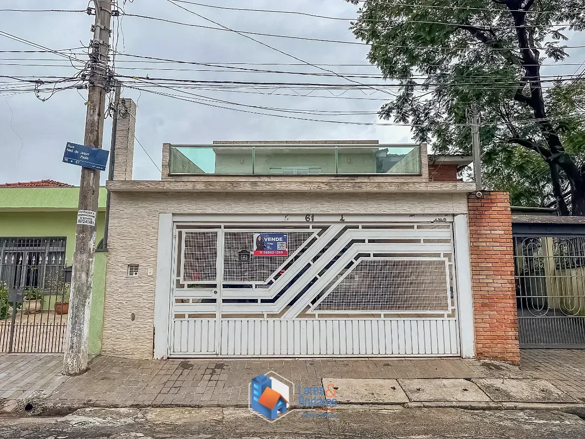 Foto do imóvel Sobrado para venda em Vila Jaguara com 3 quartos, sendo 2 suítes, 142m² em Rua Neli de Jesus Paula