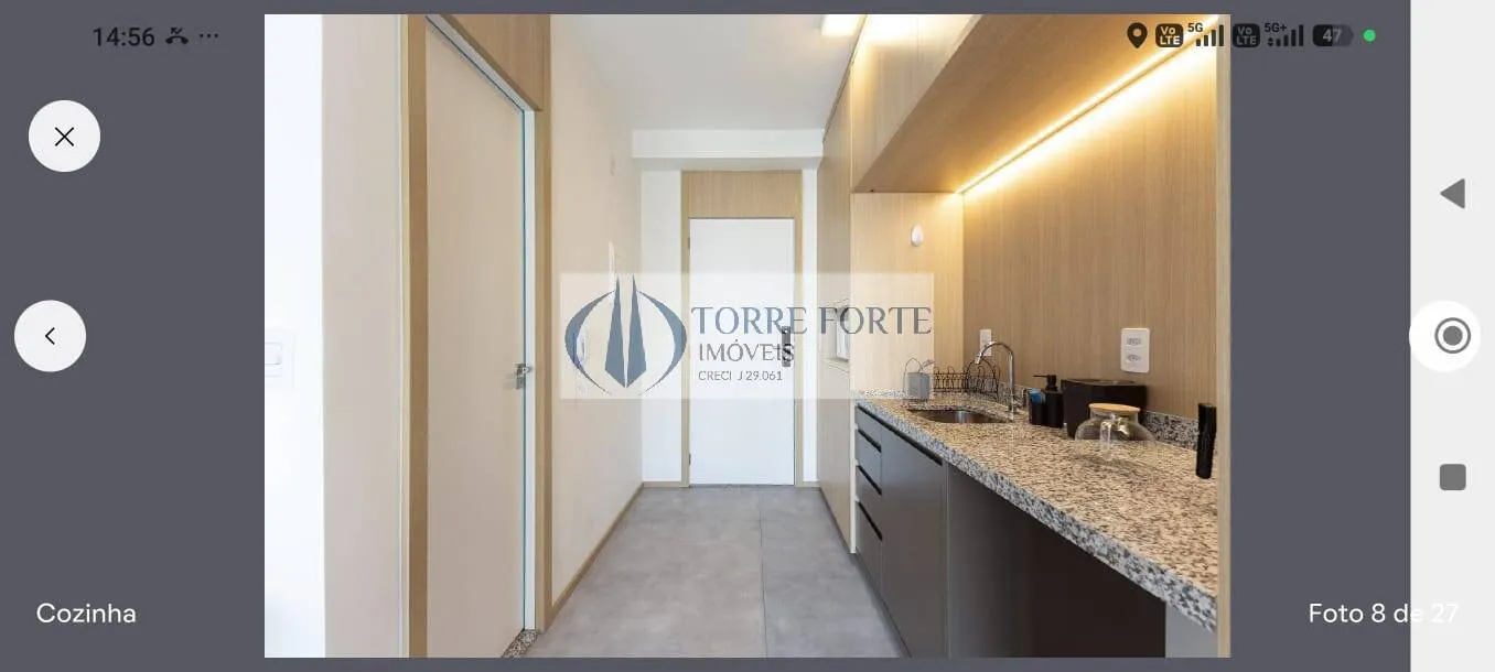 Imagem Lindo apartamento mobiliado, 25 m², bem localizado na Vl. Nova Conceição