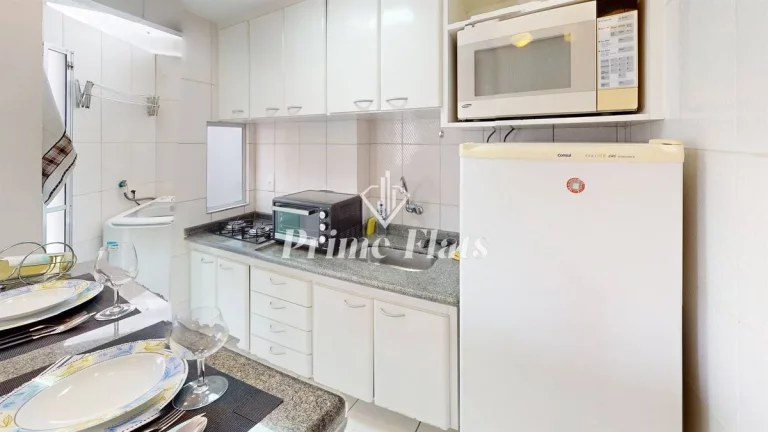 Imagem Flat disponível para locação no Condomínio Palazzo Gritti, com 45m², 1 dormitório e 1 vaga de garagem