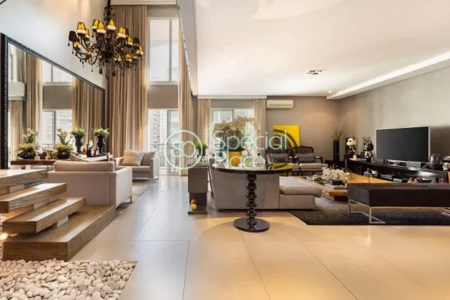 Imagem Ótimo apartamento duplex em Moema Pássaros, totalmente reformado e mobiliado. - Área: 163,00m² -...