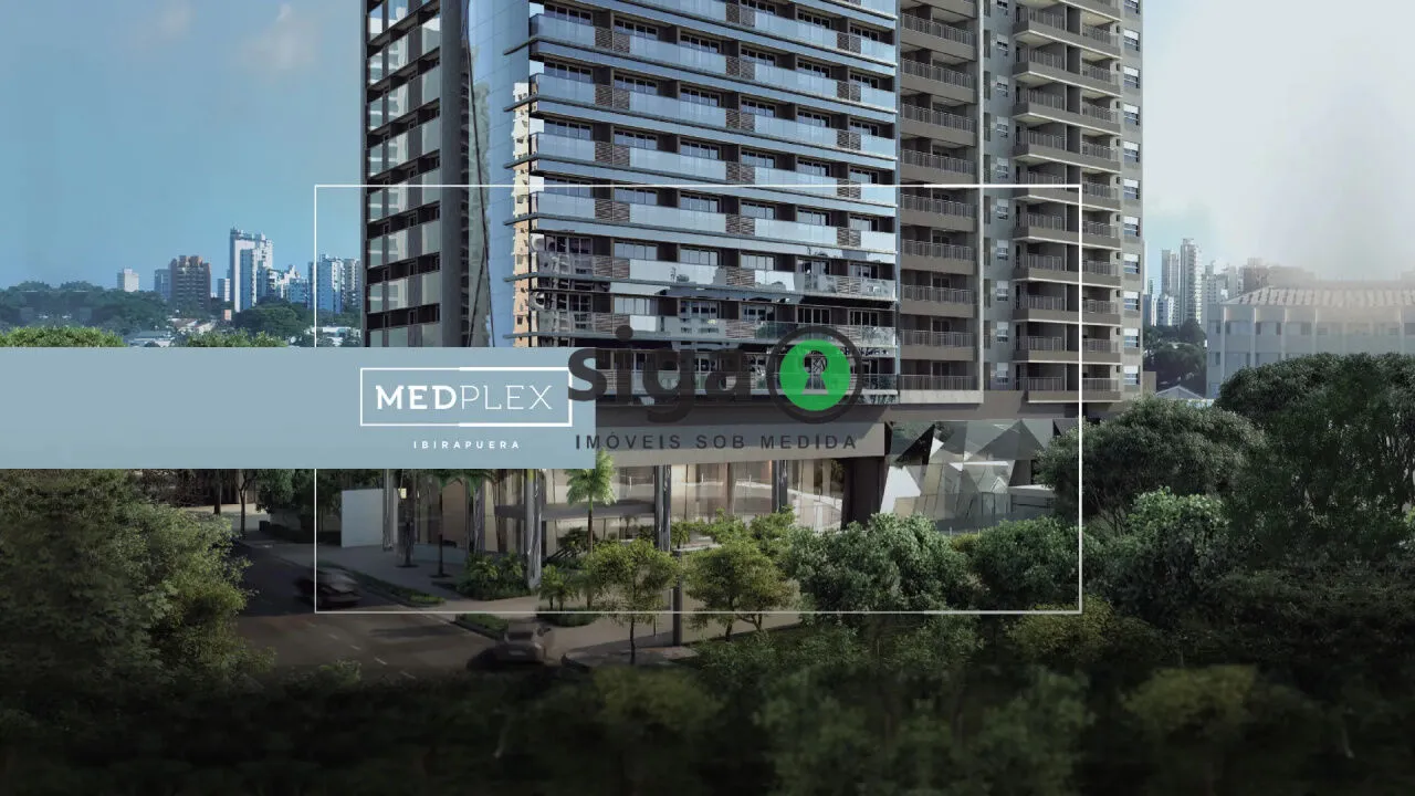Imagem Sala Comercial 50m² no Medplex Ibirapuera by Yoo - Alto Padrão em Localização Estratégica