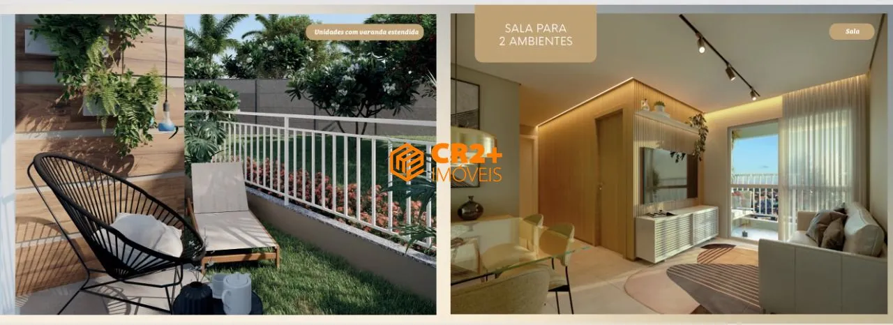 Imagem Vendo apartamento com 2 quartos, 1 banheiro, 48m2 em Nossa Senhora Do Ó - Paulis