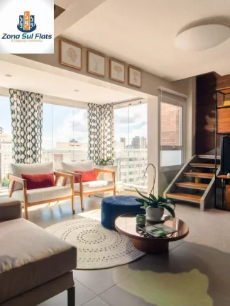 Foto do imóvel Duplex Mobiliado à Venda Na Vila Mariana Com 1 Suíte e 2 Vagas em RUA MARSELHESA