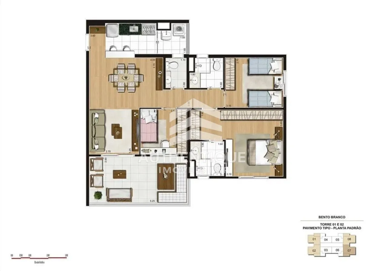 Imagem PANAMERICA BRICKELL - SANTO AMARO - Apartamento à venda em São Paulo/SP