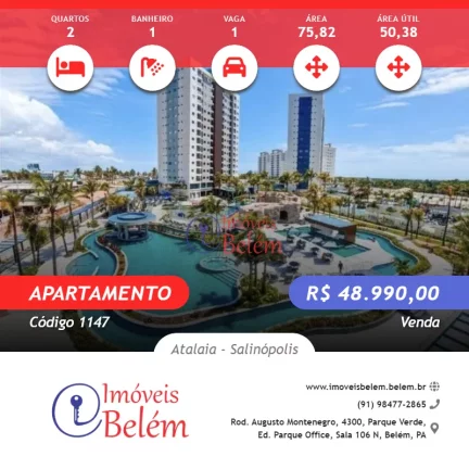Imagem Imóveis Belém vende cota em AQUALAND
