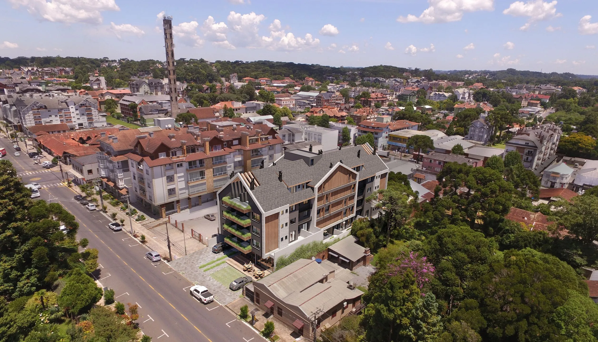 Imagem Apartamento à venda em Canela, Centro , com 2 quartos, 77.96m2