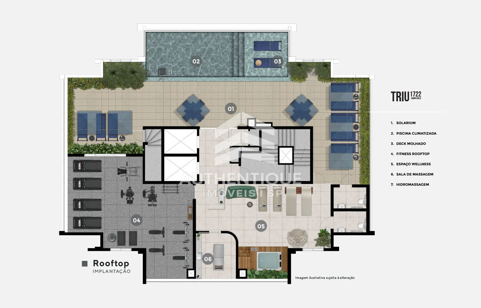 Imagem TRIU 1722 CAMPO BELO - Apartamento à venda no bairro Brooklin - São Paulo/SP, Zona Sul