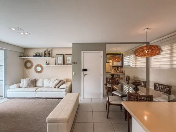 Imagem Apartamento de Luxo à Venda na Riviera de São Lourenço: 3 Suítes, Varanda Gourmet e Lazer Completo!