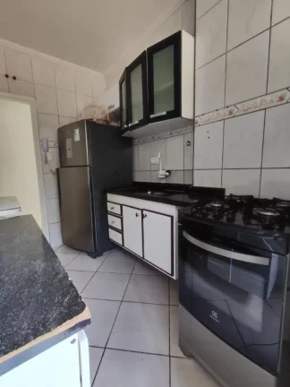 Imagem Apartamento com 1 dormitório à venda, 51 m² por R$ 249.000 - Centro - São Vicente/SP