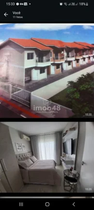 Imagem Sobrado em Forquilhas - 3 Dormitórios, 95m² por R$ 525 mil