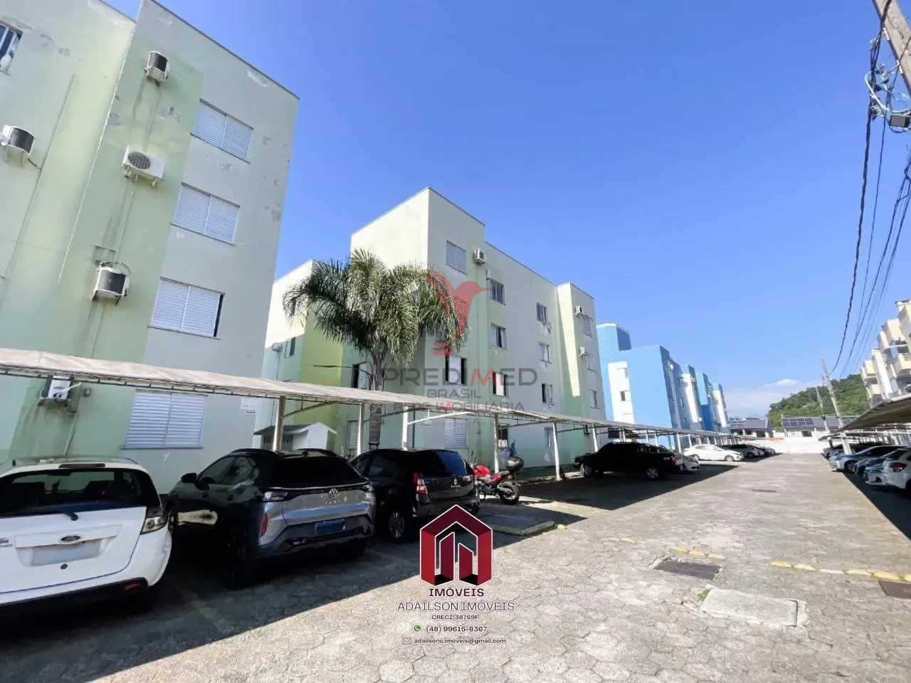 Imagem Apartamento Térreo de 2 Quartos, Garagem Coberta à Venda.Sertão do Imaruim - São José SC
