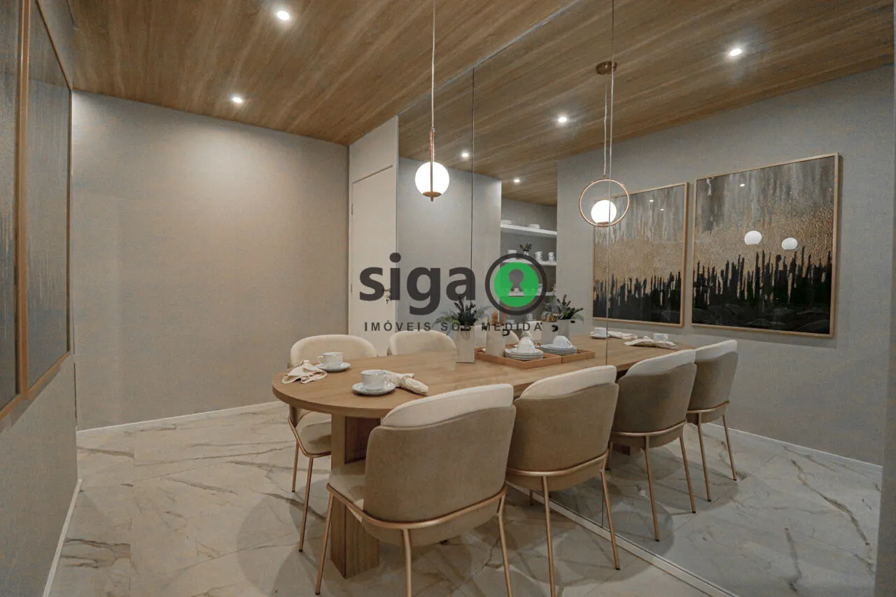 Imagem Apartamento 111m² Mobiliado - 3 dormitórios sendo 2 Suítes, 2 Vagas e Varanda Gourmet Integrada