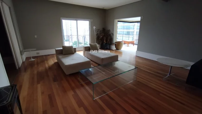 Imagem Apartamento para locação no Itaim Bibi, 5 quartos sendo 5 suítes, 6 banheiros, 8 vagas - 512m².